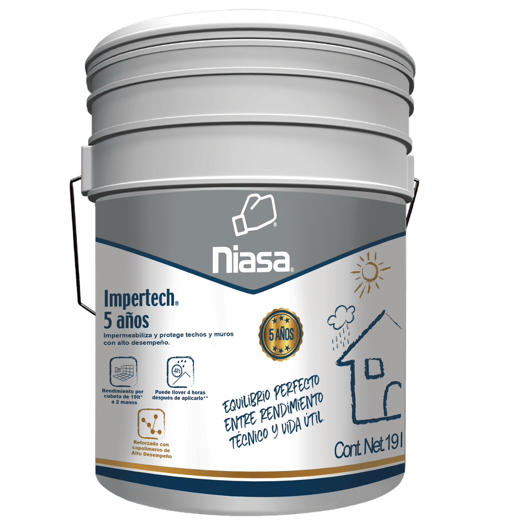 Impertech 5 anos Blanco Niasa 19 Lts