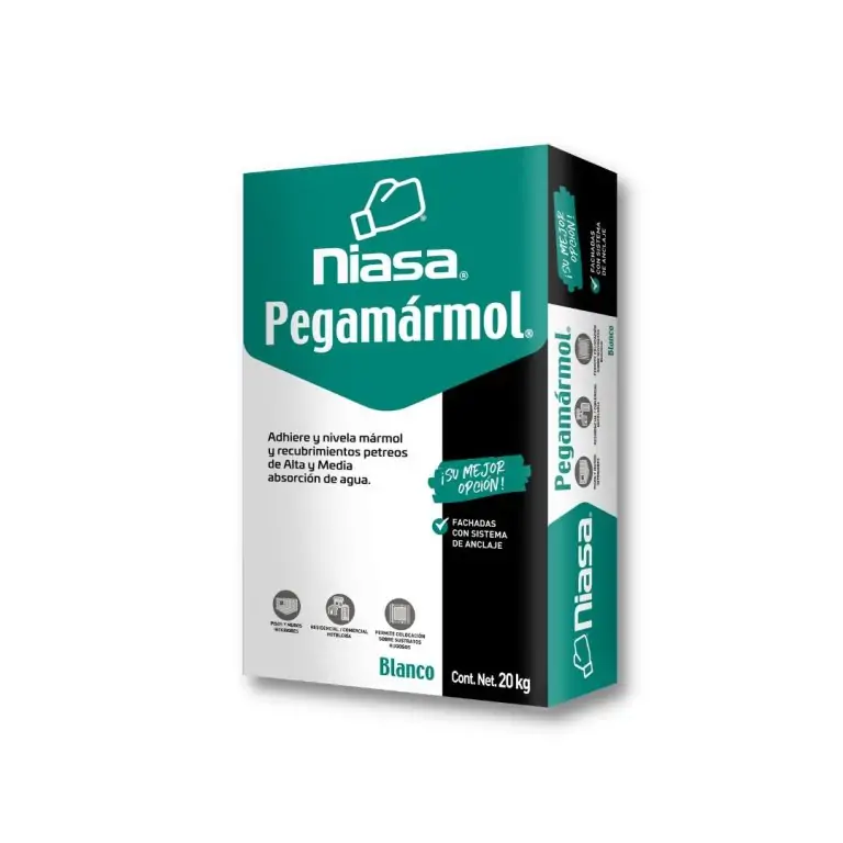 Pegamarmol Gris Niasa 20 Kg