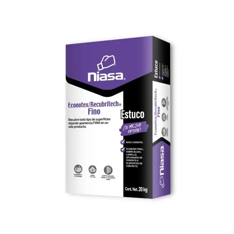 Recubritech Fino Niasa 20 Kg